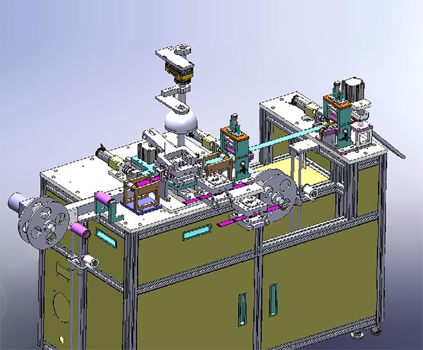 FFC自動檢測沖邊機